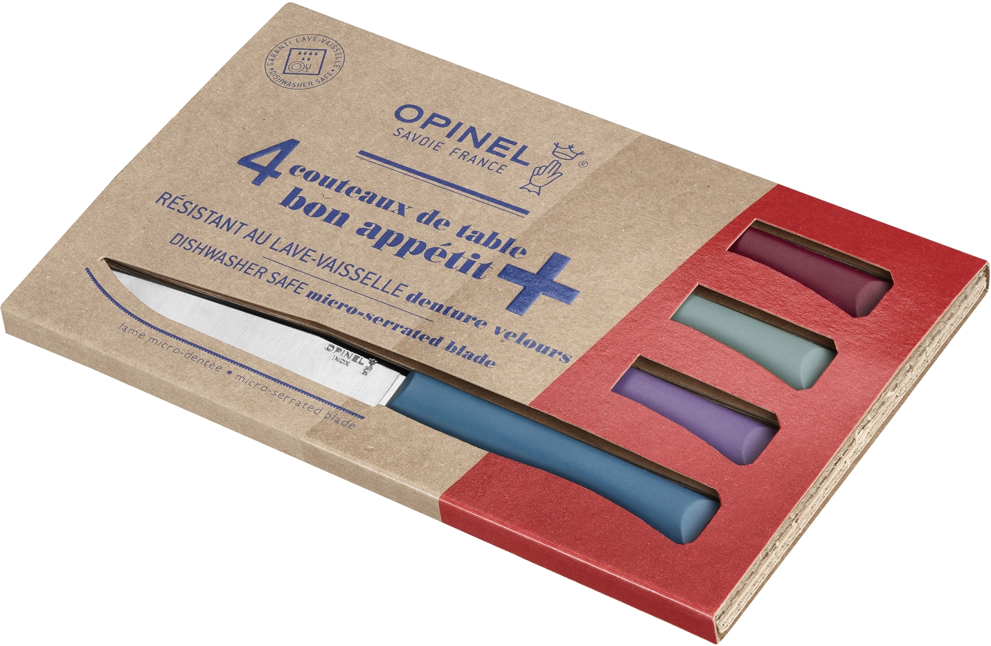 Набор ножей Opinel Bon Appetit Plus Galm Фото 1